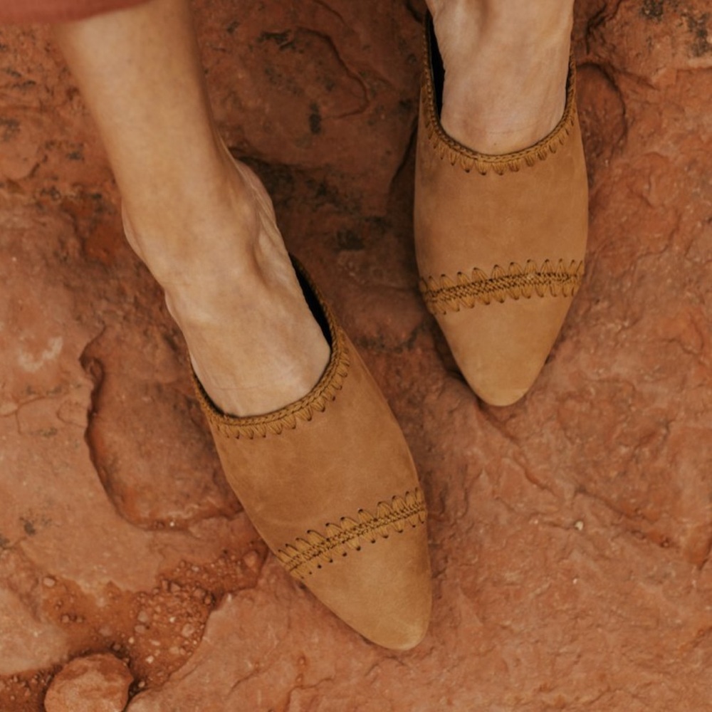 San Marino Free People slip on flats 39 size 9